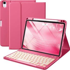iPad Air 11" & 10.9" Folio Keyboard Case Watermelon Color RGB Backlit New in Box